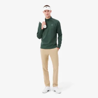 Męska techniczna bluza golfowa z polaru