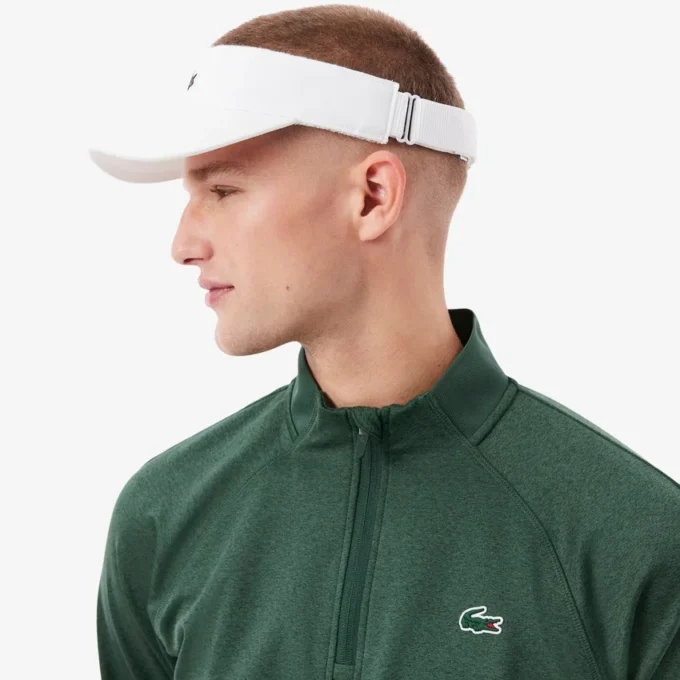 Męska techniczna bluza golfowa z polaru