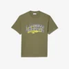 Męski bawełniany T-shirt z charakterystycznym logo Męski bawełniany T-shirt z charakterystycznym logo