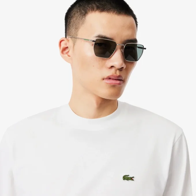 Męski bawełniany T-shirt z długim rękawem Męski bawełniany T-shirt z długim rękawem