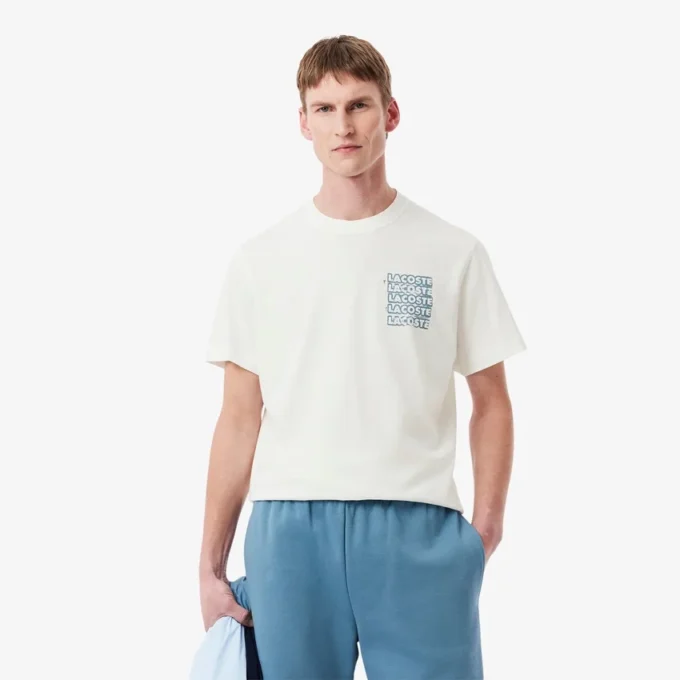Męski bawełniany T-shirt z nadrukiem Męski bawełniany T-shirt z nadrukiem