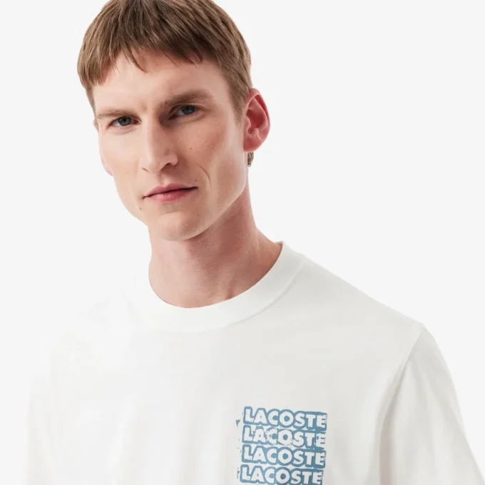 Męski bawełniany T-shirt z nadrukiem Męski bawełniany T-shirt z nadrukiem