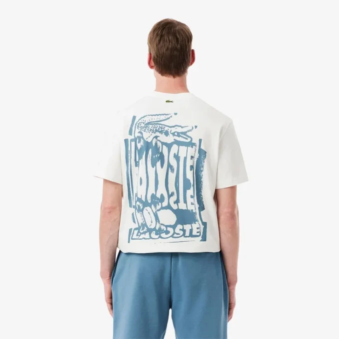 Męski bawełniany T-shirt z nadrukiem Męski bawełniany T-shirt z nadrukiem