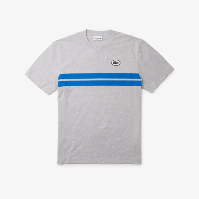 Męski bawełniany T-shirt z nadrukiem na plecach