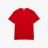 Męski bawełniany T-shirt z prążkowanym dekoltem w serek w wersji Tall