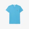Męski lekki T-shirt z bawełny Pima z dekoltem w serek Męski lekki T-shirt z bawełny Pima z dekoltem w serek