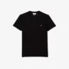Męski lekki T-shirt z bawełny Pima z dekoltem w serek