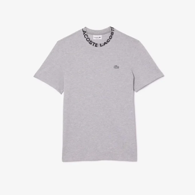 Męski lekki T-shirt z kołnierzykiem typu piqué Męski lekki T-shirt z kołnierzykiem typu piqué