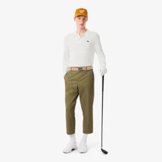 Męski sweter Golf z elastycznym kołnierzem Koszulki Polo