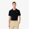 Męski sweter golfowy z krótkim rękawem i kołnierzykiem Polo Męski sweter golfowy z krótkim rękawem i kołnierzykiem Polo