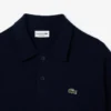 Męski sweter koszulki Polo z wełny o luźnym kroju Męski sweter koszulki Polo z wełny o luźnym kroju