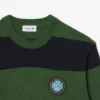 Męski sweter z bawełnianego dżerseju w paski Męski sweter z bawełnianego dżerseju w paski
