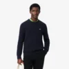 Męski sweter z dzianiny typu cable knit Męski sweter z dzianiny typu cable knit