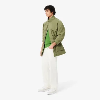 Męski sweter z dzianiny typu cable knit Męski sweter z dzianiny typu cable knit