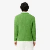 Męski sweter z dzianiny typu cable knit Męski sweter z dzianiny typu cable knit
