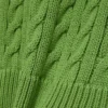 Męski sweter z dzianiny typu cable knit Męski sweter z dzianiny typu cable knit