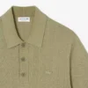 Męski sweter z kołnierzem Koszulki Polo z elastycznej dzianiny prążkowanej Męski sweter z kołnierzem Koszulki Polo z elastycznej dzianiny prążkowanej