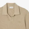 Męski sweter z mieszanki bawełny z otwartym kołnierzem Koszulki Polo Męski sweter z mieszanki bawełny z otwartym kołnierzem Koszulki Polo
