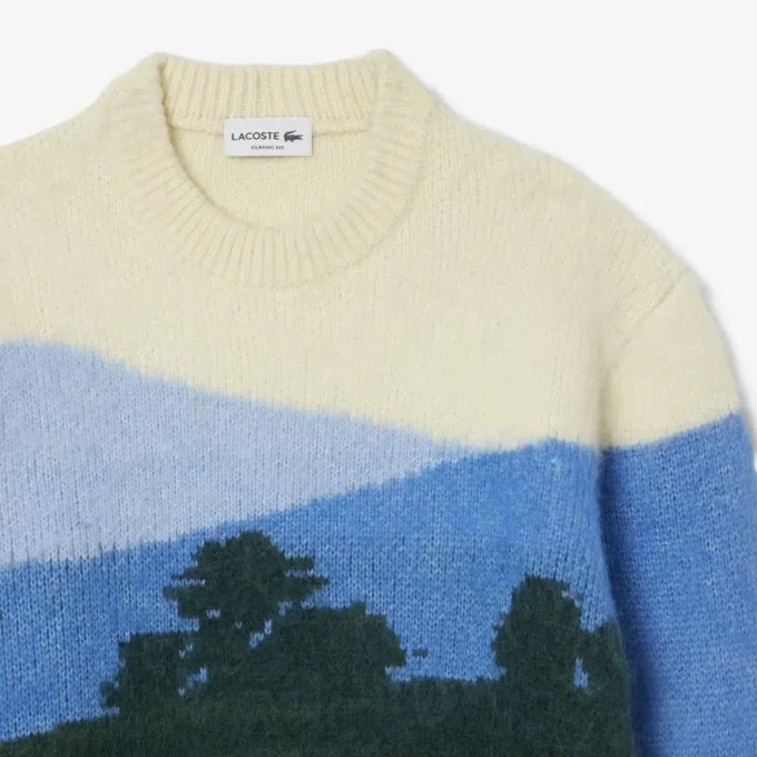 Męski sweter z wełny alpaki Landscape Męski sweter z wełny alpaki Landscape
