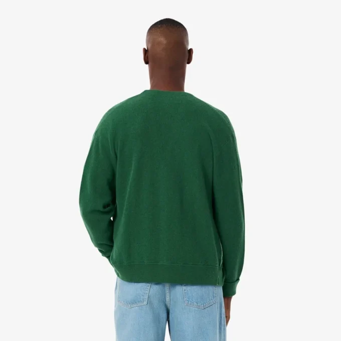 Męski sweter z wełny o luźnym kroju Męski sweter z wełny o luźnym kroju