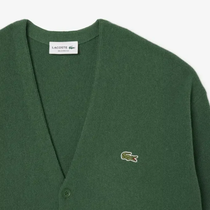 Męski sweter z wełny o luźnym kroju Męski sweter z wełny o luźnym kroju