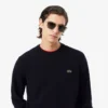 Męski sweter z wełny z okrągłym dekoltem Męski sweter z wełny z okrągłym dekoltem