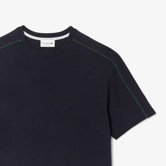 Męski T-shirt domowy z fakturą Męski T-shirt domowy z fakturą
