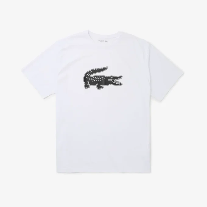 Męski T-shirt sportowy Big Fit z oddychającym logo Męski T-shirt sportowy Big Fit z oddychającym logo