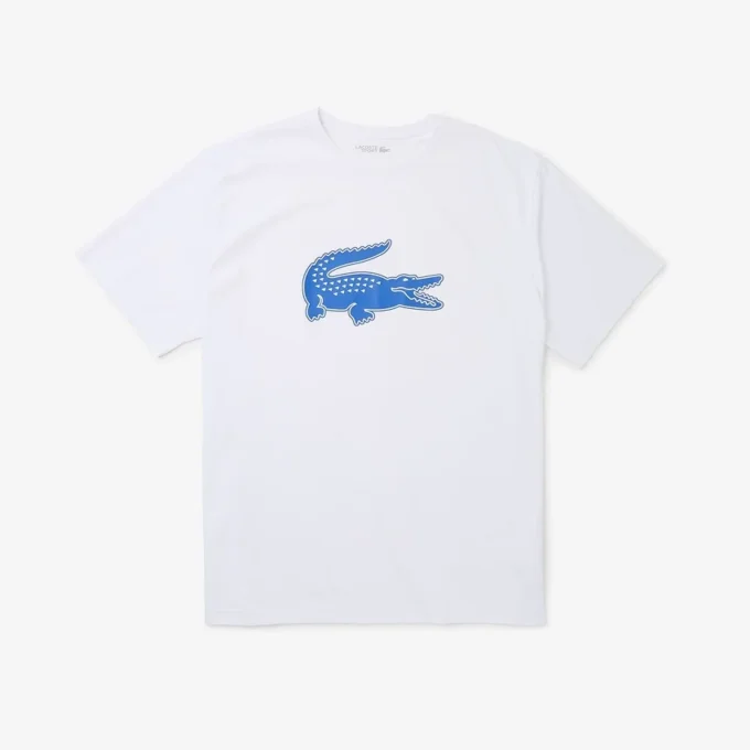 Męski T-shirt sportowy Big Fit z oddychającym logo Męski T-shirt sportowy Big Fit z oddychającym logo