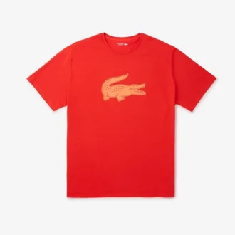 Męski T-shirt sportowy Big Fit z oddychającym logo Męski T-shirt sportowy Big Fit z oddychającym logo