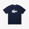 Męski T-shirt sportowy Big Fit z oddychającym logo Męski T-shirt sportowy Big Fit z oddychającym logo