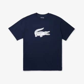 Męski T-shirt sportowy Big Fit z oddychającym logo Męski T-shirt sportowy Big Fit z oddychającym logo