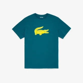 Męski T-shirt sportowy Big Fit z oddychającym logo Męski T-shirt sportowy Big Fit z oddychającym logo