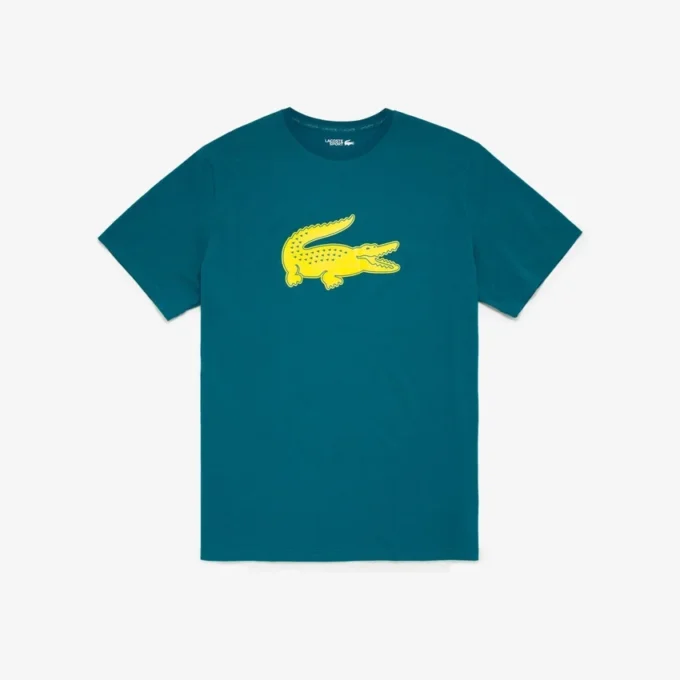 Męski T-shirt sportowy Big Fit z oddychającym logo Męski T-shirt sportowy Big Fit z oddychającym logo