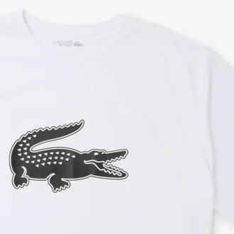 Męski T-shirt sportowy Big Fit z oddychającym logo Męski T-shirt sportowy Big Fit z oddychającym logo