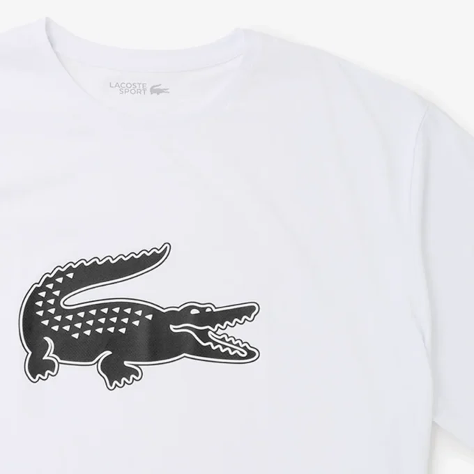 Męski T-shirt sportowy Big Fit z oddychającym logo Męski T-shirt sportowy Big Fit z oddychającym logo