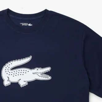 Męski T-shirt sportowy Big Fit z oddychającym logo Męski T-shirt sportowy Big Fit z oddychającym logo