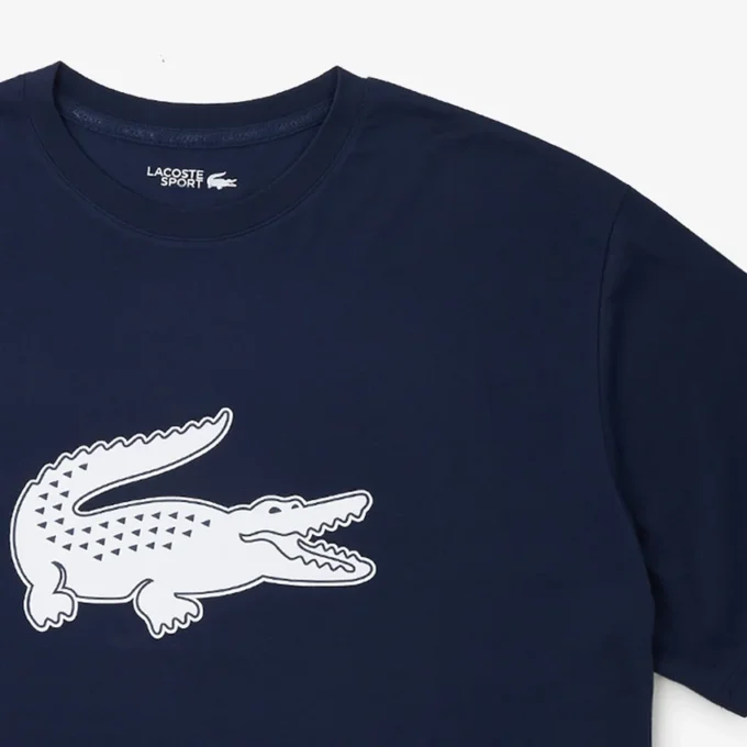 Męski T-shirt sportowy Big Fit z oddychającym logo Męski T-shirt sportowy Big Fit z oddychającym logo