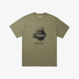 Męski T-shirt sportowy Crocodile w kroju Big Fit Męski T-shirt sportowy Crocodile w kroju Big Fit