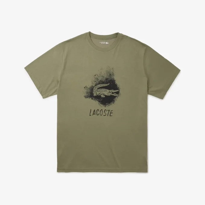 Męski T-shirt sportowy Crocodile w kroju Big Fit
