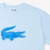 Męski T-shirt sportowy o luźnym kroju z oddychającym logo Męski T-shirt sportowy o luźnym kroju z oddychającym logo