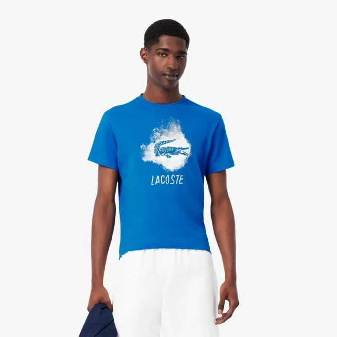 Męski T-shirt sportowy Ultra Dry z nadrukiem Męski T-shirt sportowy Ultra Dry z nadrukiem