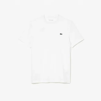 Męski T-shirt sportowy z elastycznego dżerseju o kroju slim fit