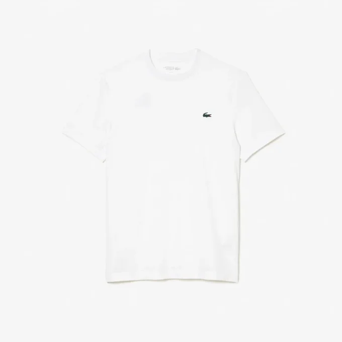Męski T-shirt sportowy z elastycznego dżerseju o kroju slim fit Męski T-shirt sportowy z elastycznego dżerseju o kroju slim fit