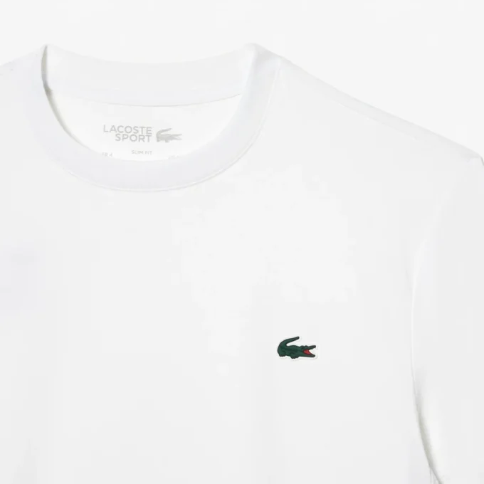 Męski T-shirt sportowy z elastycznego dżerseju o kroju slim fit Męski T-shirt sportowy z elastycznego dżerseju o kroju slim fit
