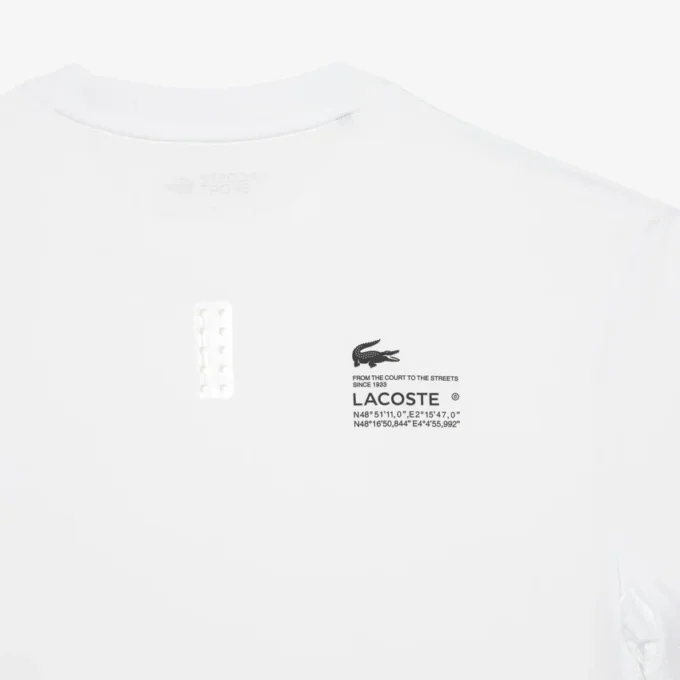 Męski T-shirt sportowy z elastycznego dżerseju o kroju slim fit Męski T-shirt sportowy z elastycznego dżerseju o kroju slim fit