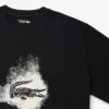 Męski T-shirt sportowy z motywem krokodyla w wersji Tall