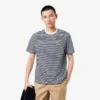 Męski T-shirt w paski z grubej bawełny Męski T-shirt w paski z grubej bawełny