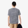 Męski T-shirt w paski z grubej bawełny Męski T-shirt w paski z grubej bawełny