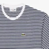 Męski T-shirt w paski z grubej bawełny Męski T-shirt w paski z grubej bawełny